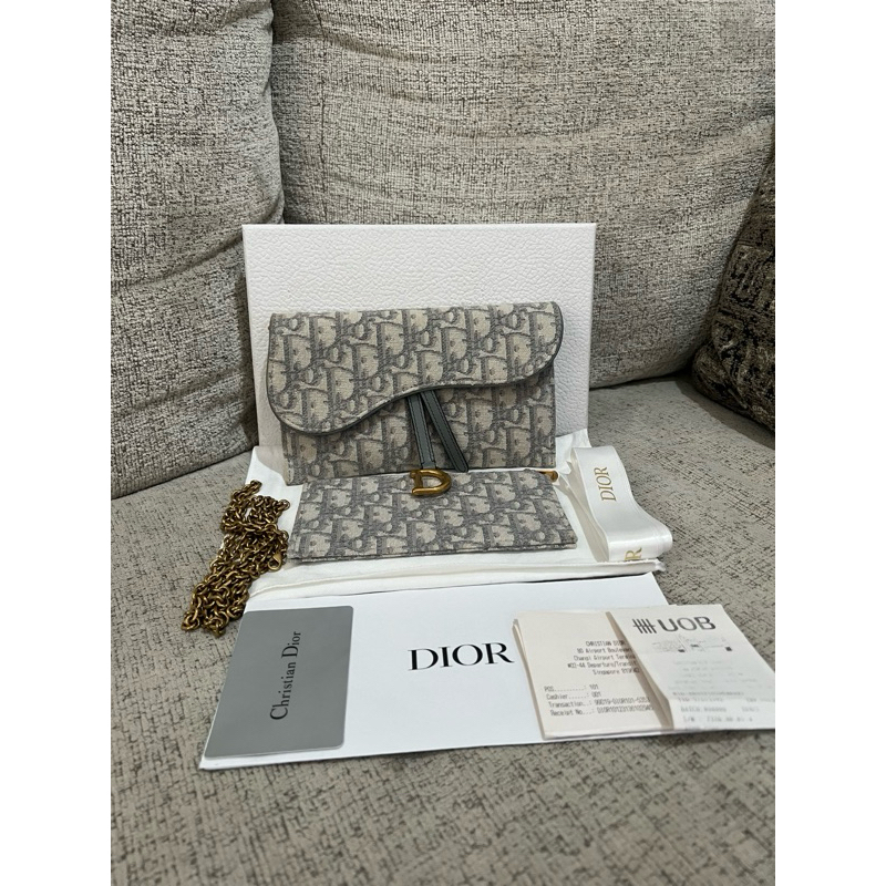 Dior Saddle WOC Oblique