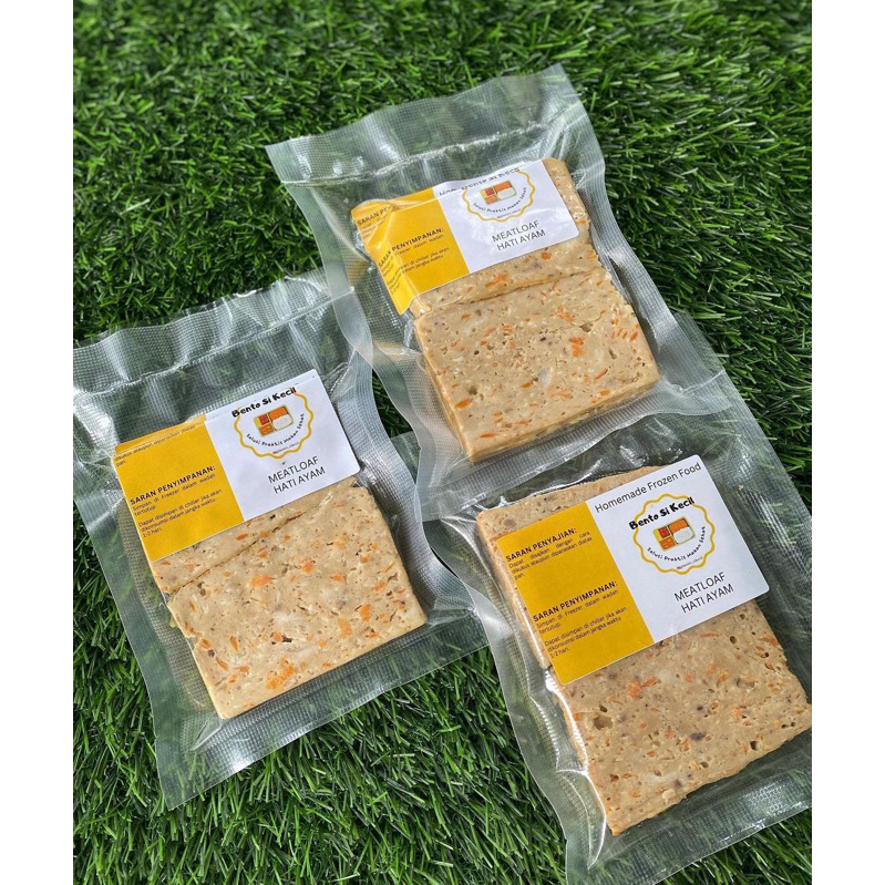 

(Bentosikecil) Meat Loaf Hati Ayam Keju Homemade Frozen