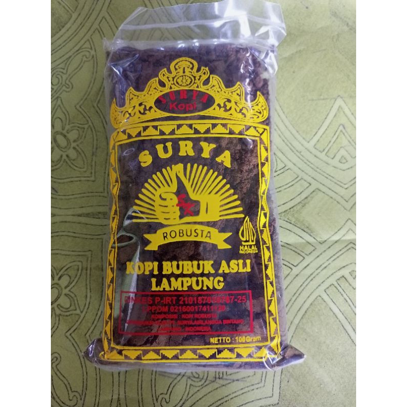 

Kopi Surya Lampung 100gr