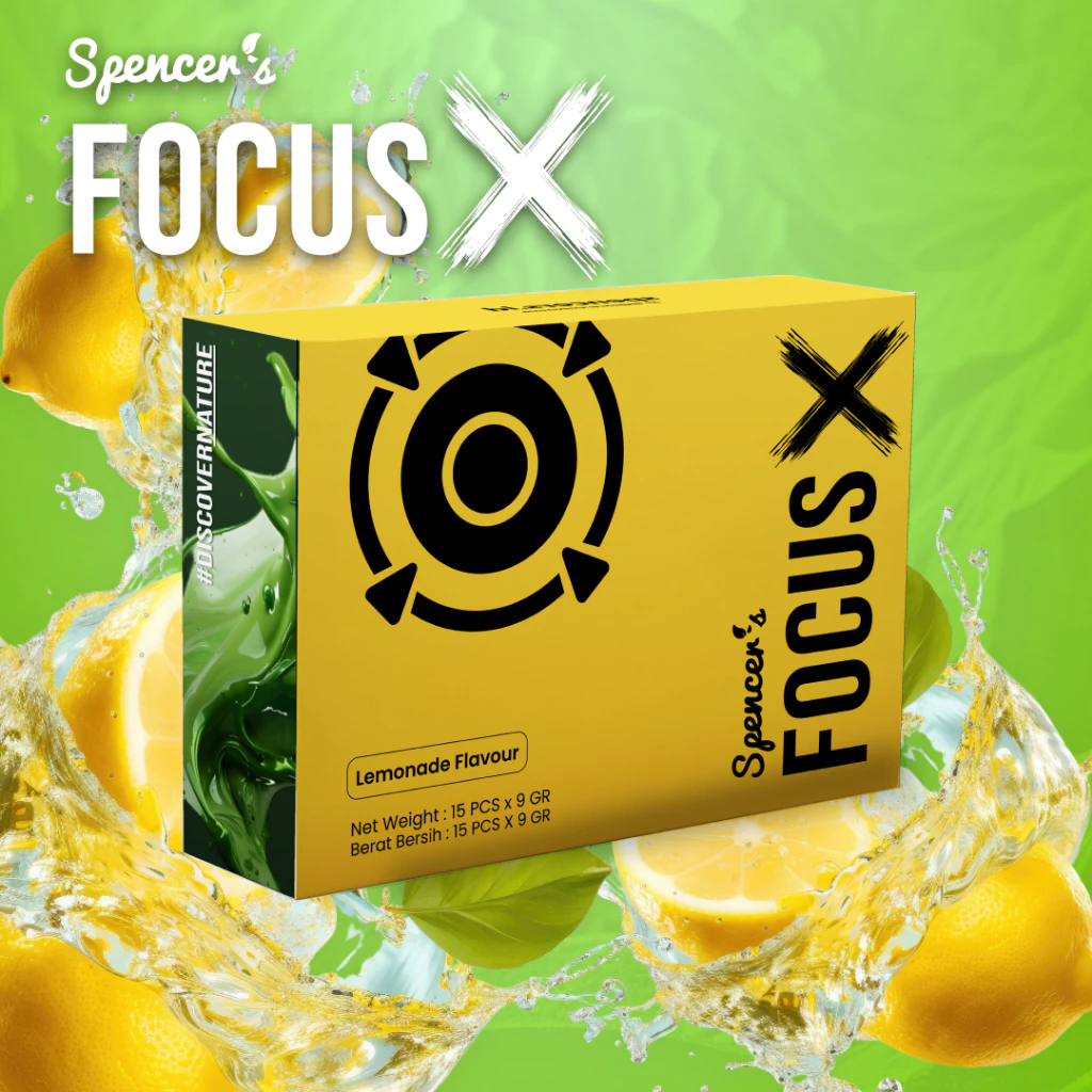 

PROMO Spencer's Focus X Lemon Flavour - Minuman Energi Penunjang Diet