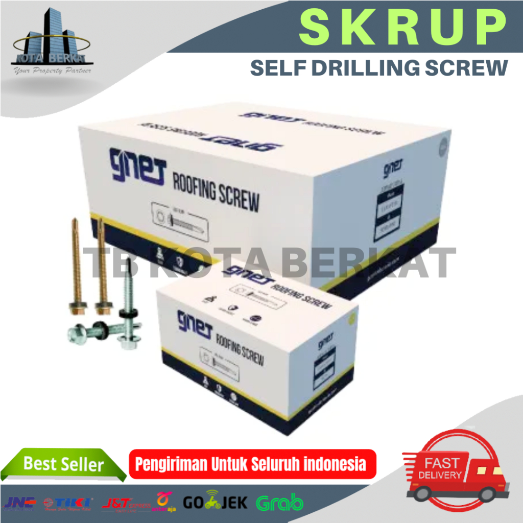 SEKRUP BAJA RINGAN / SKRUP TRUSS / SELF DRILLING SCREW GNET