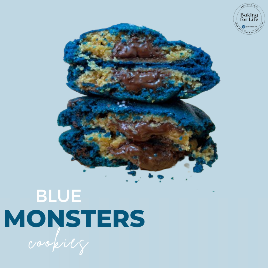 

Blue Monsters Soft Cookies