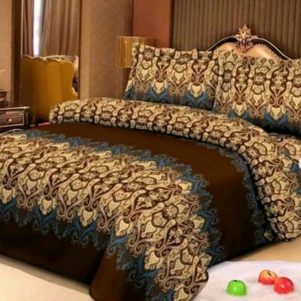 Sprei Set JUMBO 240x200 Bahan Katun/Sprei JUMBO Motif