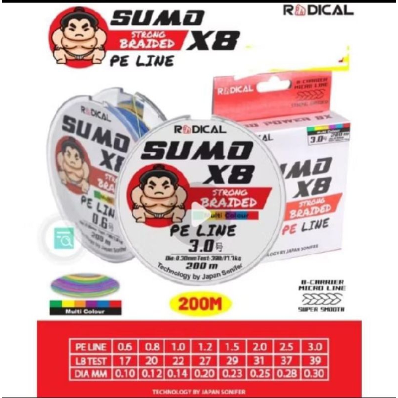 Pe sumo 200metet X8