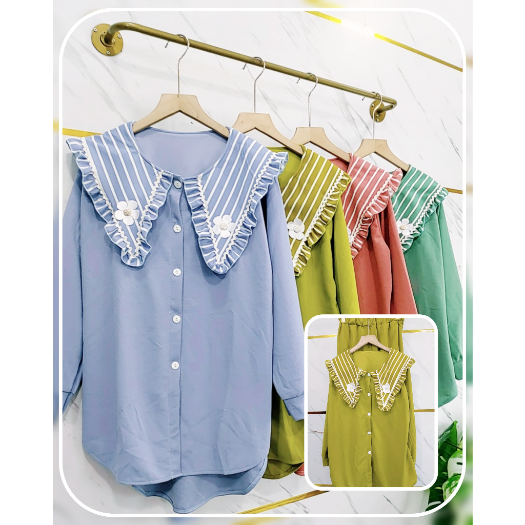 YM yimie fashion setelan oneset wanita dewasa || crt 7182 - set arsyla & celana cutbray (produk loka