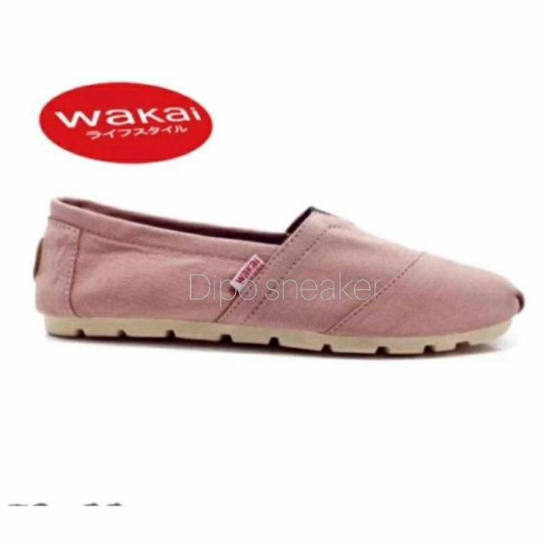 Slip on Unisex Wakai Sepatu Pria Original