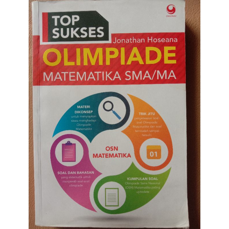 Buku TOP SUKSES OLIMPIADE MATEMATIKA SMA/MA