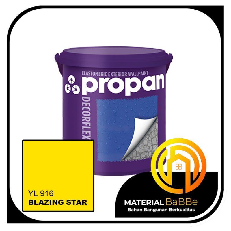 Propan Decorflex YL 916 Blazing Star 2,5 Liter | Cat Dinding Luar
