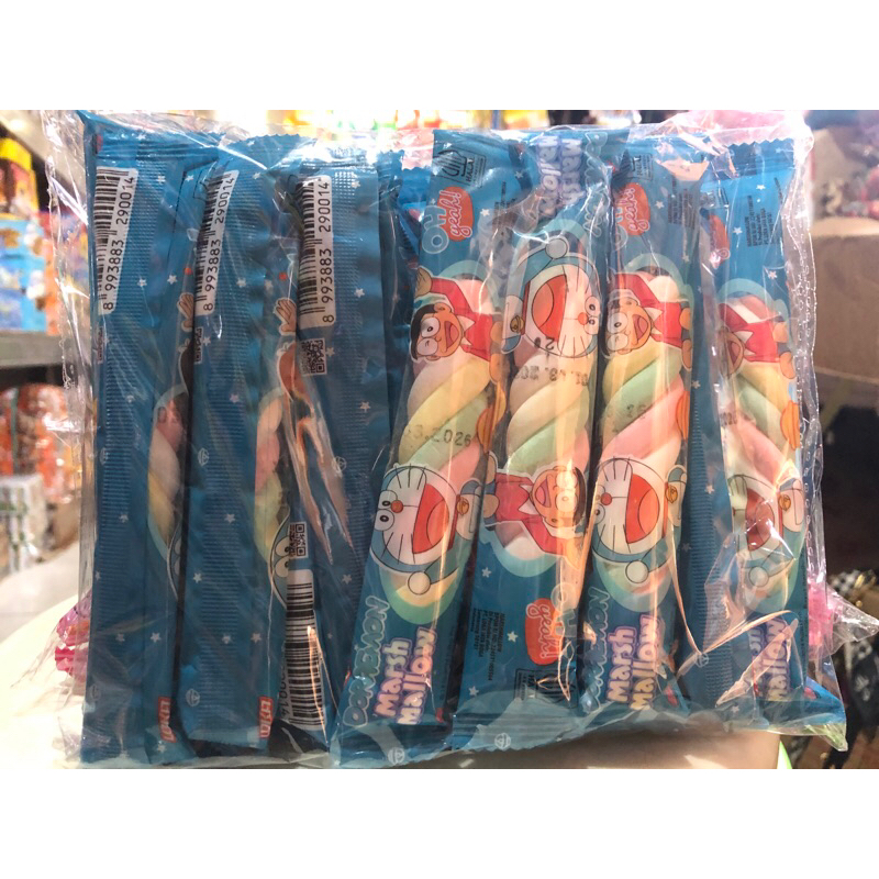 

Marshmallow Kepang Doraemon