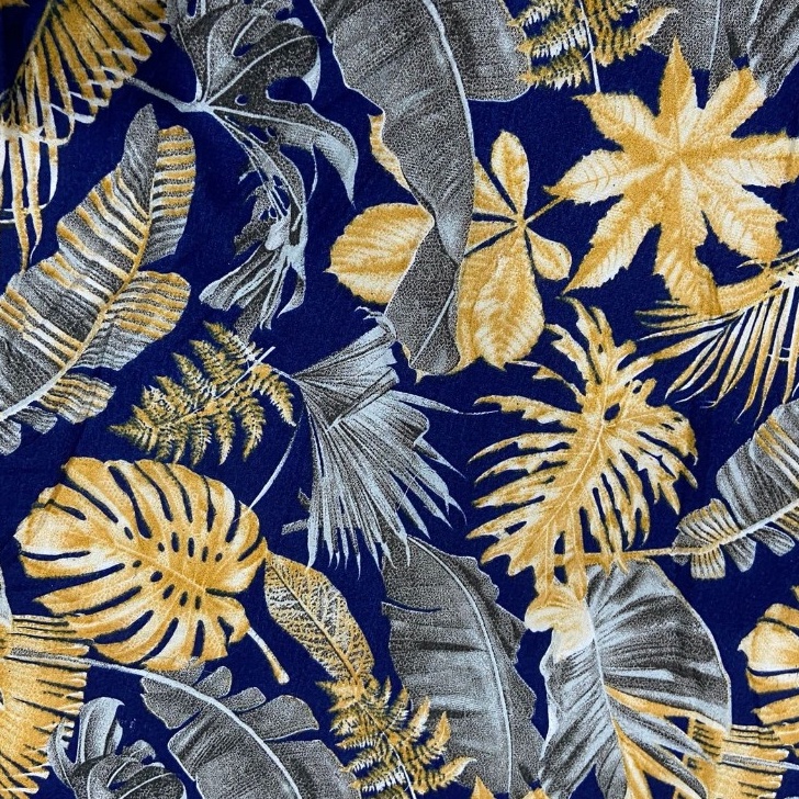 Kain Rayon Viscose Motif Bunga Mawar 5 dan 1 Meter  Bahan Kain Daster Homey Dress Piyama Kulot