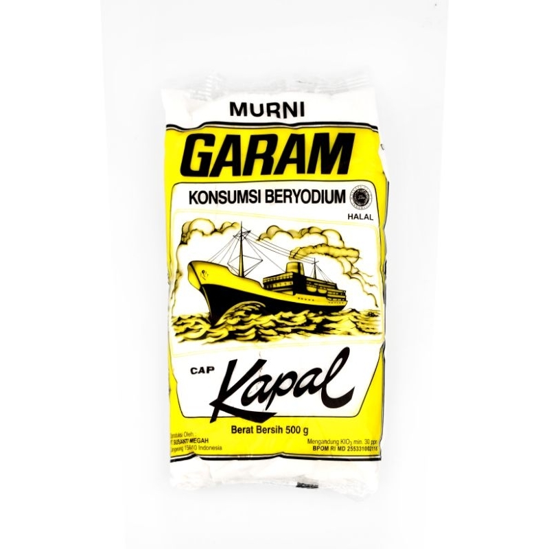 

✨hahahamart_sby✨ GARAM CAP KAPAL 500 GR || HARGA PAKET ISI (6 PCS)