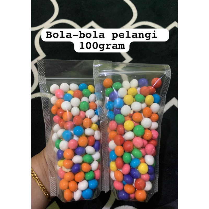 

Bola Bola pelangi 100gram