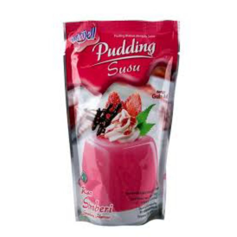 

Nutrijell pudding rasa strawberry 145gr