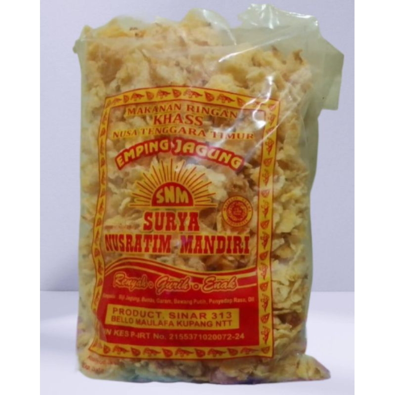 

EMPING JAGUNG Rasa Asin Gurih KHAS KUPANG NTT 250gr