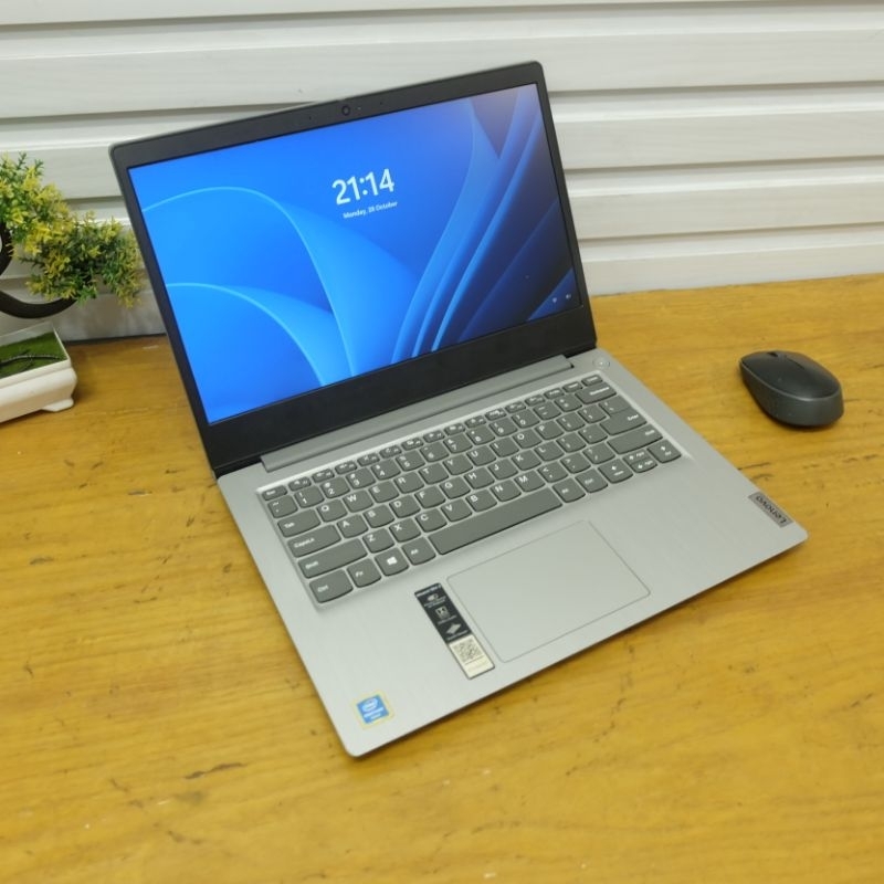 SLIM Lenovo IDEAPAD 3 14IML05 gen 10 RAM 8 - Normal - Baterai awet Siap Pakai - Laptop Murah - Lapto