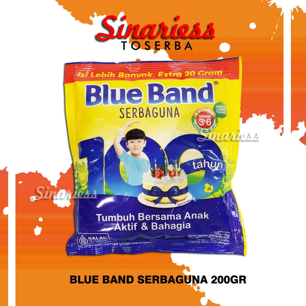 

Blue Band Margarine Serbaguna 200gr