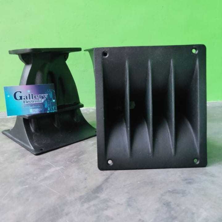Corong / Horn Tweeter Model Harmonika Mayer 16x18cm bahan diral