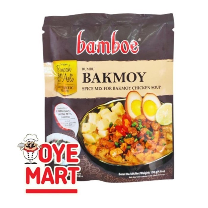 

BAMBOE PREMIUM BUMBU BAKMOY 130GR / BUMBU INSTANT