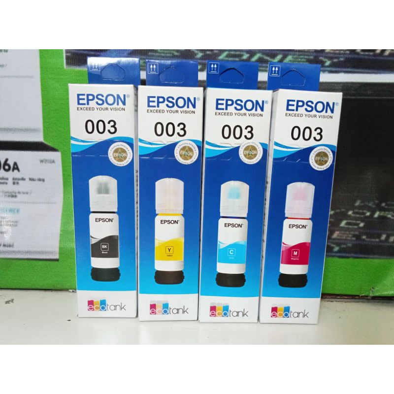 TINTA EPSON 003 ORIGINAL FOR L1100 L1200 L3100 L3500