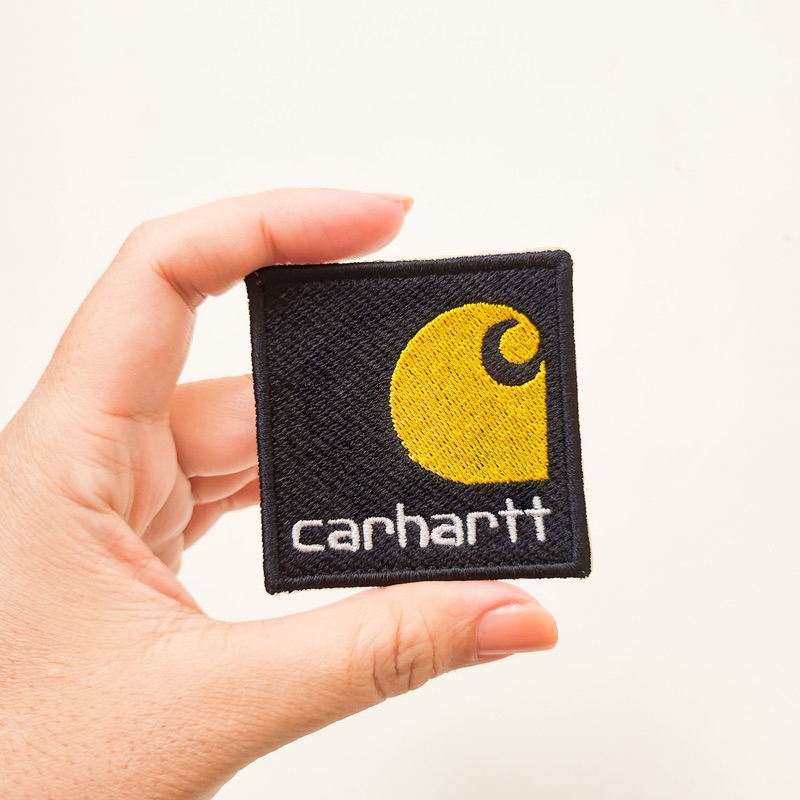 PATCH BORDIR FASHION / BADGE BORDIR -CARHARTT- / IRON & SEW PATCH