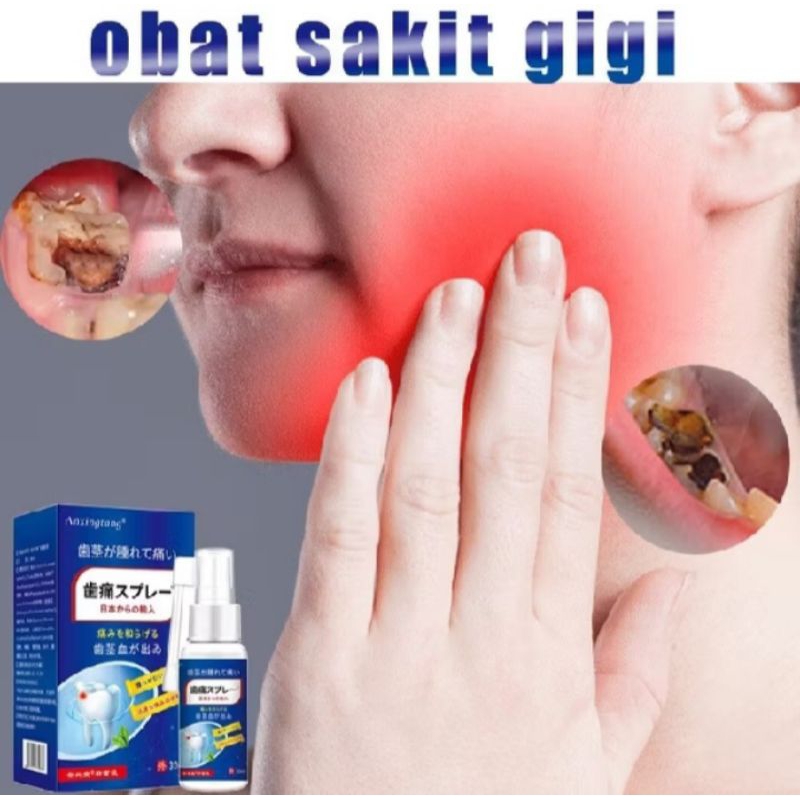 Obat gusi bengkak berlubang paling ampuh | Semprot gigi gusi bengkak berlubang | Cairan pembersih gi