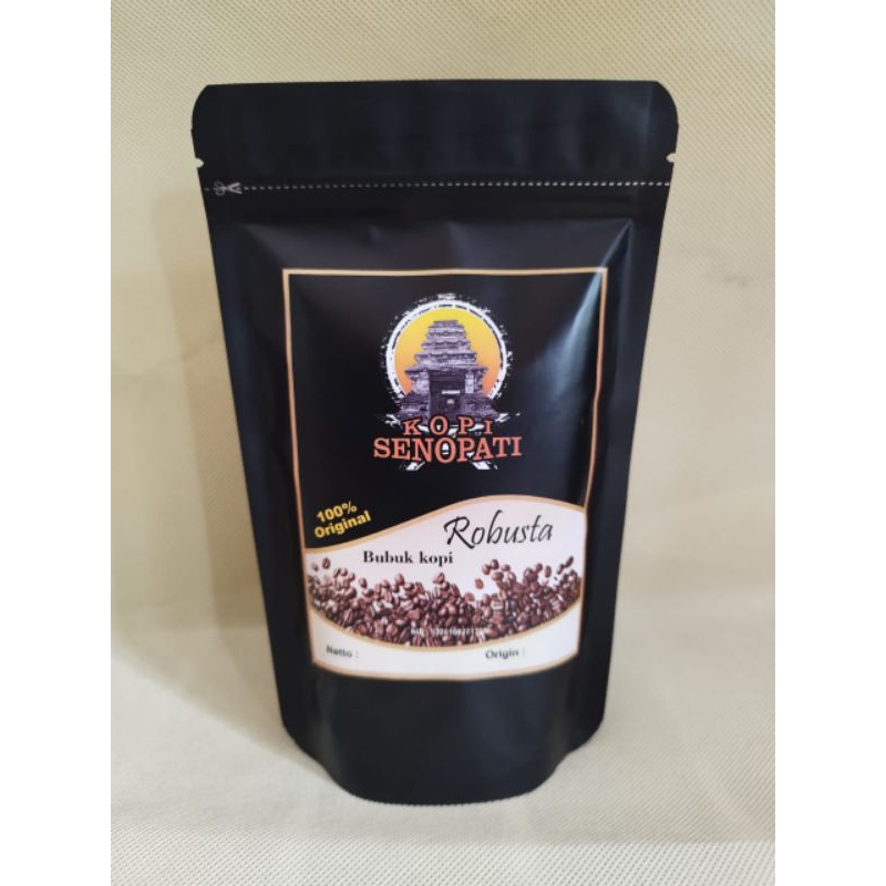 

Kopi Bubuk Robusta Temanggung 200 gr ( Murni Tanpa Campuran Apapun )