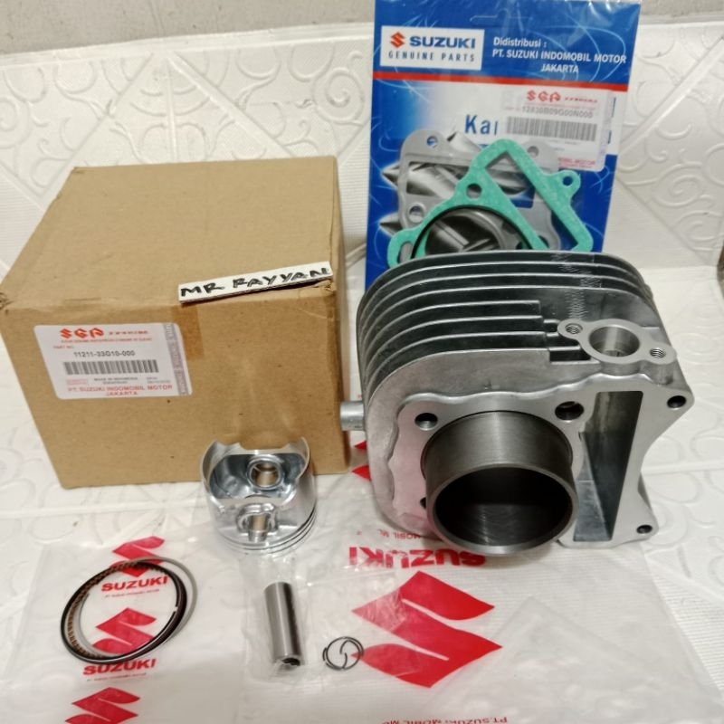 Blok Seher Komplit Suzuki Spin 125 Skydrive Skywave Hayate - Original