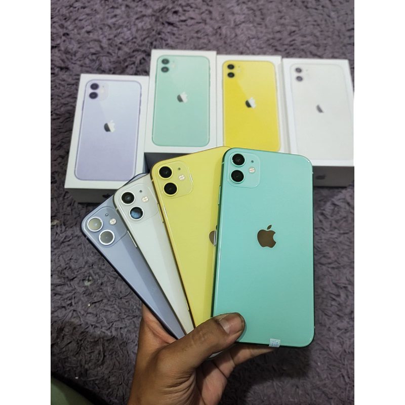 iphone 11 64gb/128gb Second ori ex inter