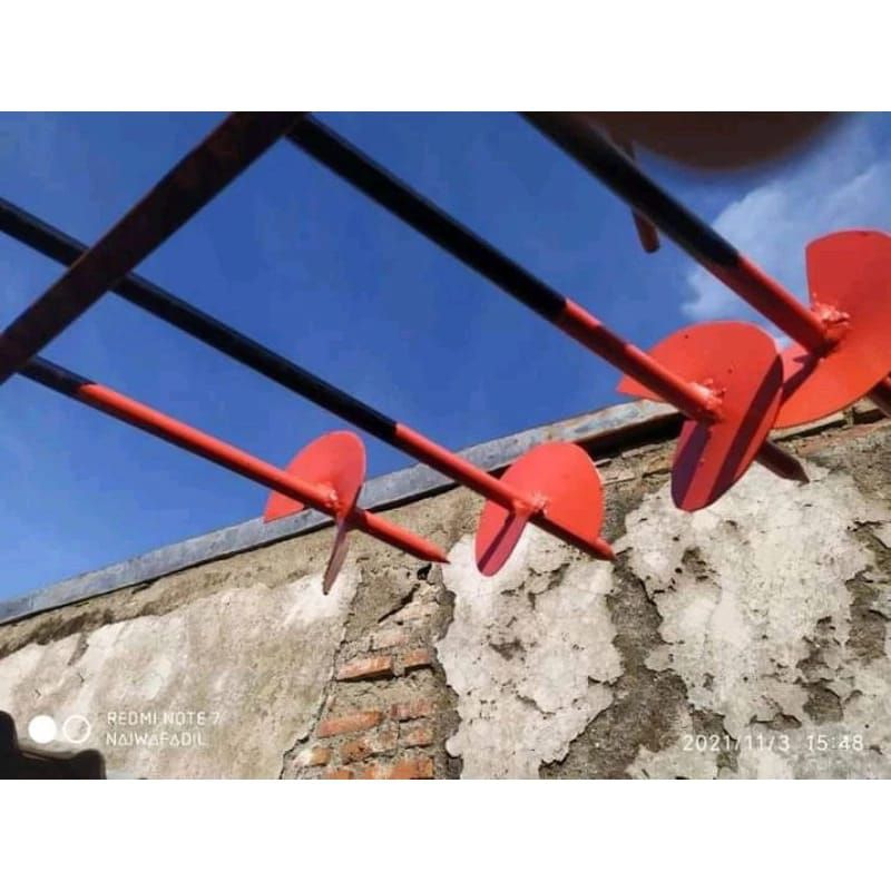 alat lubang tanah. bor tanah manual bor biopori