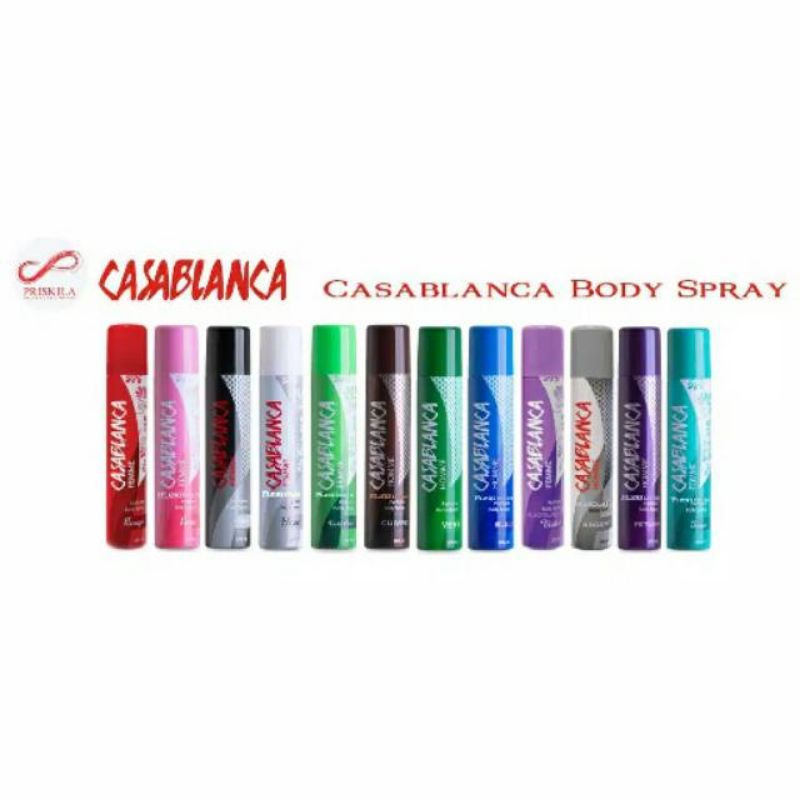 Casablanca Kaleng 100 ml | casablanca spray
