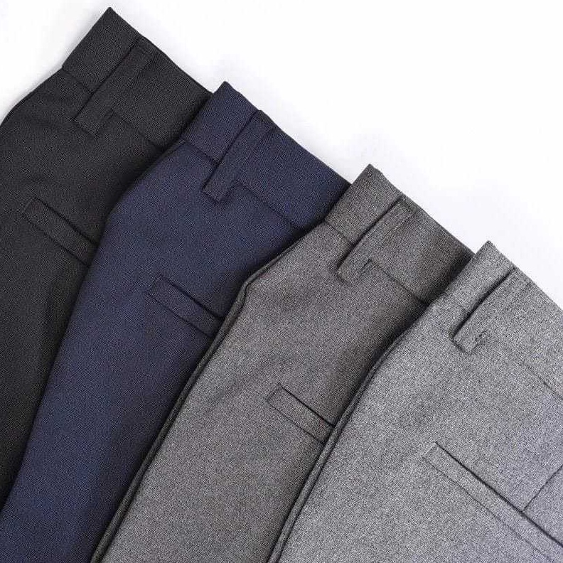 CELANA KANTOR FORMAL PRIA SLIMFIT BAHAN DASAR KAIN WOL