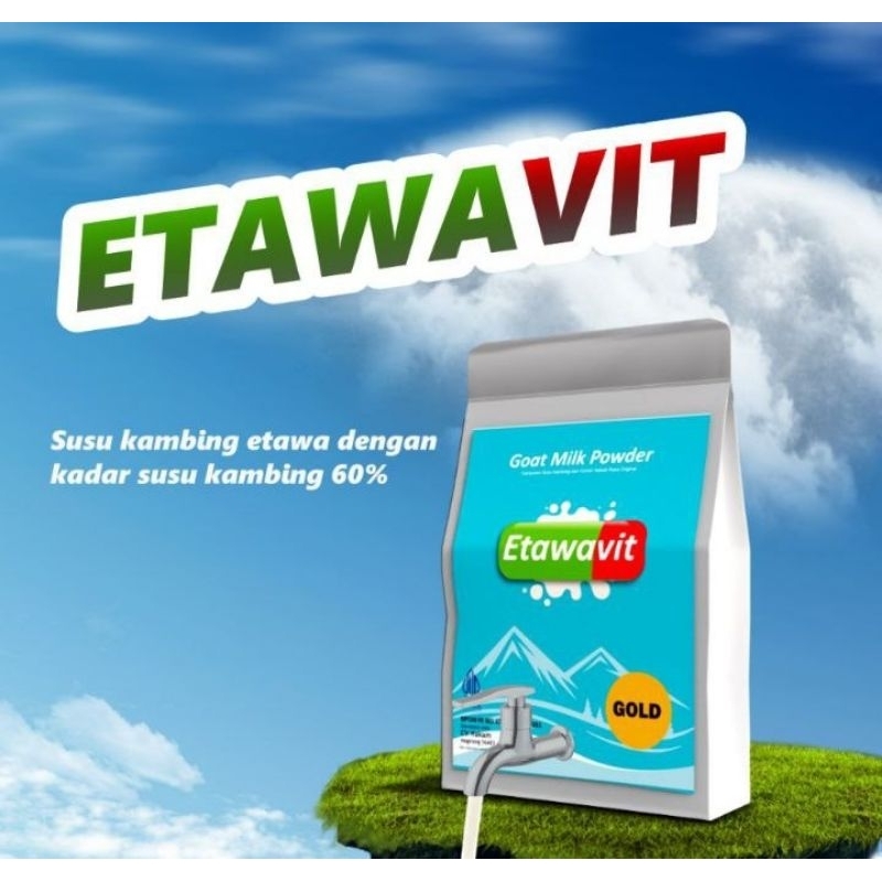 

ETAWAVIT Susu Kambing Etawa dengan Kadar Susu Kambing 60%