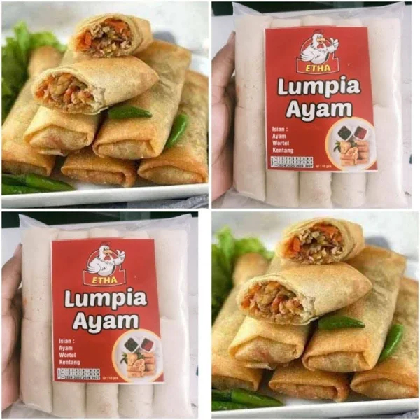 

Etha Lumpia Ayam Sayur isi 10 pcs