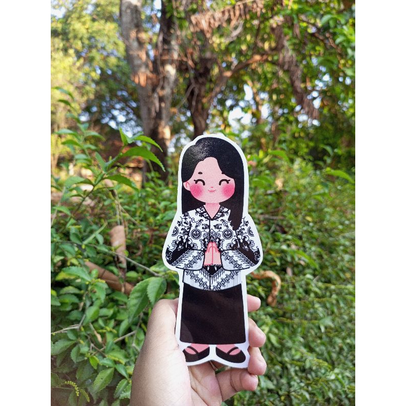 MYDERRA_Topper Guru Cewek Tanpa Hijab_Toper Buket