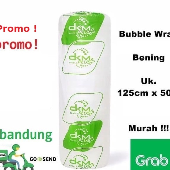 

Istimewa Bubble wrap putih hitam premium quality 5m x 125cm Bandung buble wa roll bubblewrap bening Bandung