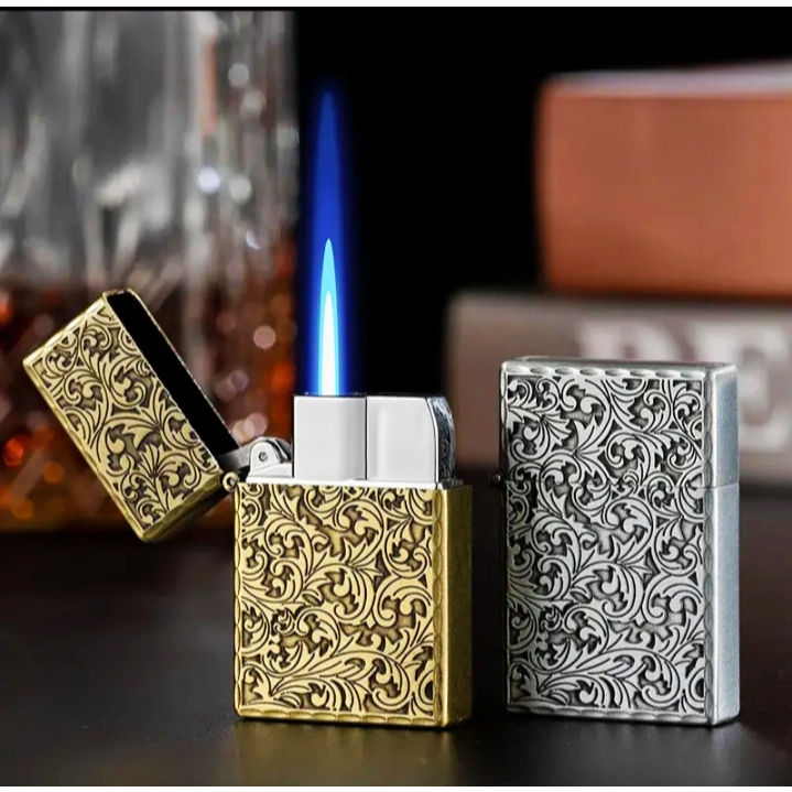 KOREK API BARA MODEL BATIK KOREK API GAS WINDPROOF