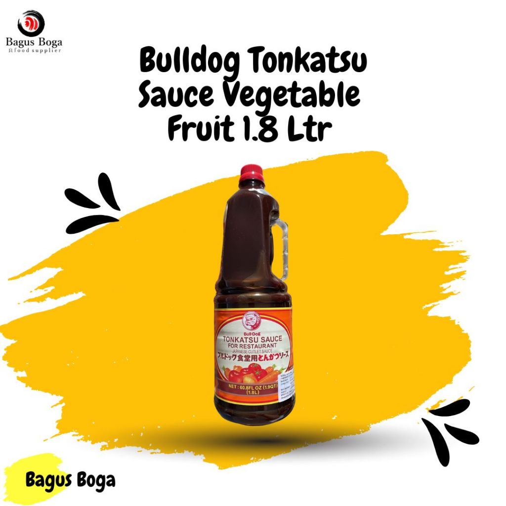 

Bulldog Tonkatsu Sauce Vegetable Fruit 1.8 Ltr