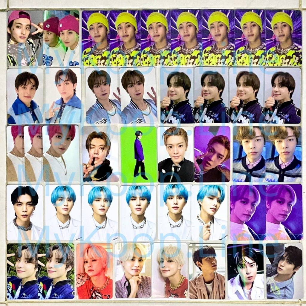 Photocard NCT 127 Album MD NCIT Day Night The Link 2Baddies POB Selca Nature Republic Natrep Mark Ja