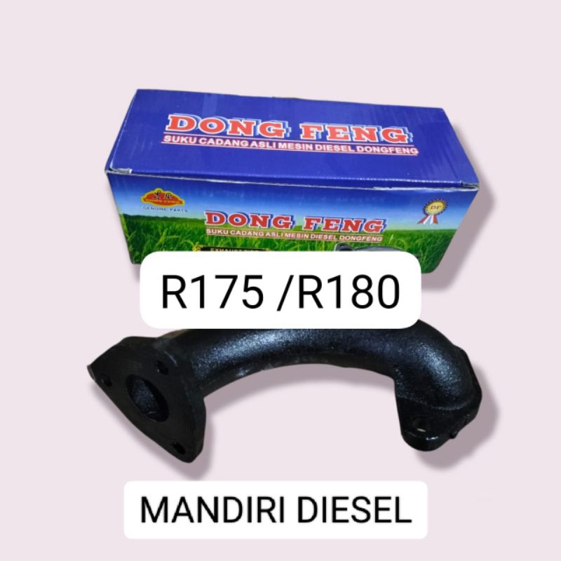 R175 / R180 leher knalpot / exhaust pipe engine diesel type R175 / R180