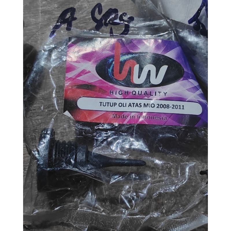 Tutup oli atas YAMAHA MIO, Colokan oli mesin, Tutup oli mesin