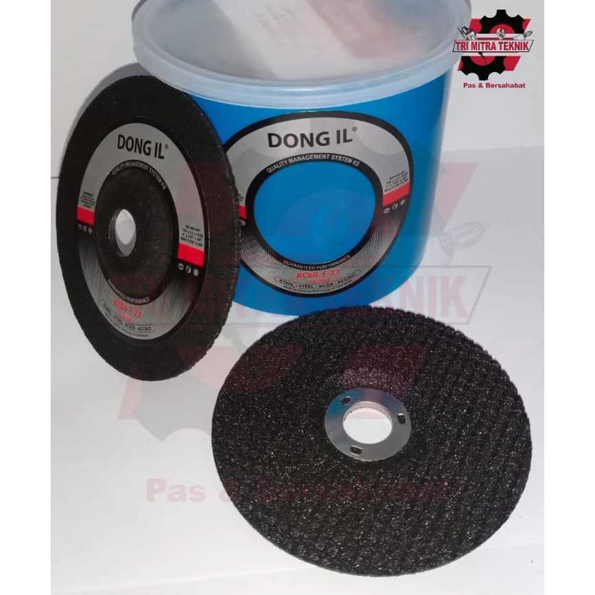 [1 pcs] DONG IL Flexible (Batu Poles Gerinda Fleksibel) AC-60 F27 4inch