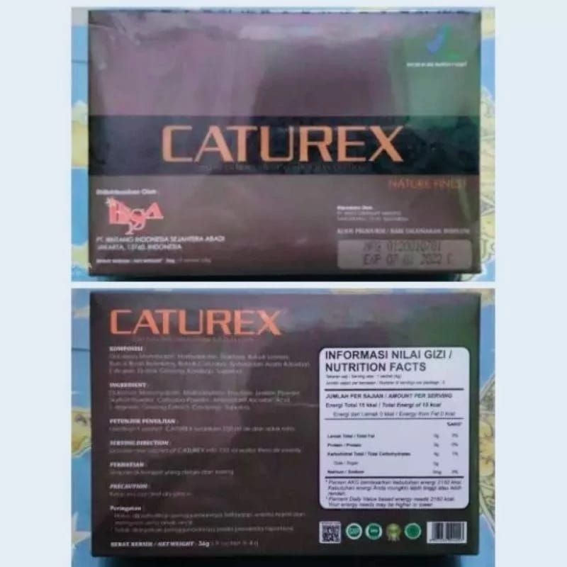Promo 1box Obat Caturex Herbal Original Bpom