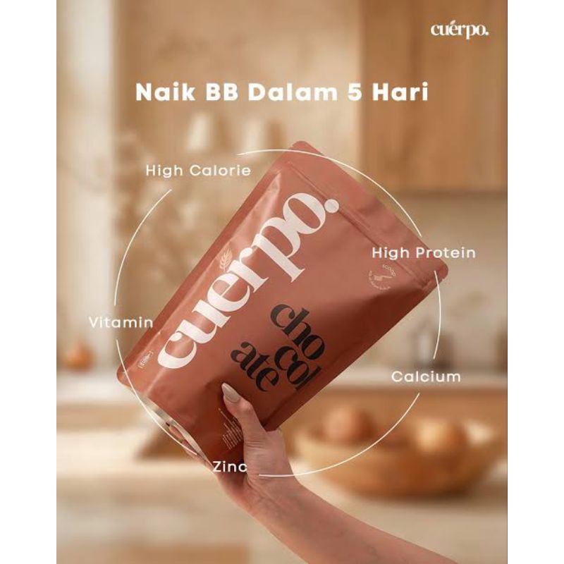 

Cuerpo Susu Tinggi Kalori & Protein 960 Gram