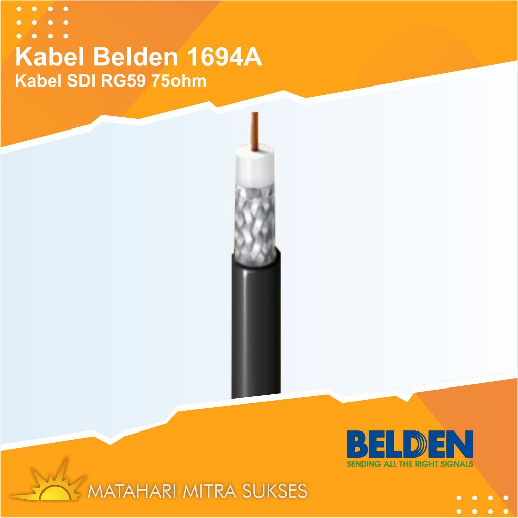 Kabel Belden 1694A Kabel SDI RG59 75ohm