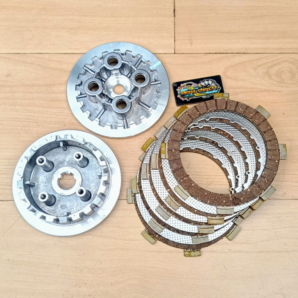paket kampas kopling fr80 plat fr 80 pnp jupiter vega crypton set rumah kopling