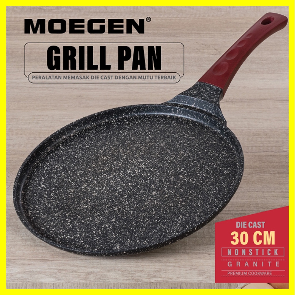 Moegen Germany Grill Pan 30cm Granite Series