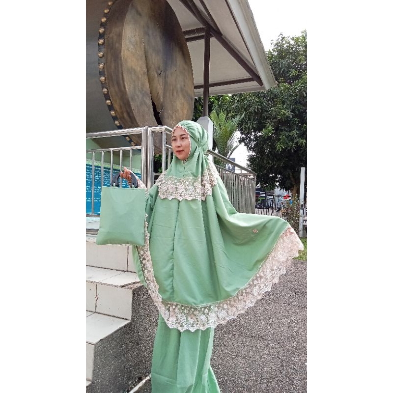 Mukena NAZILA Katun Mikro Premium