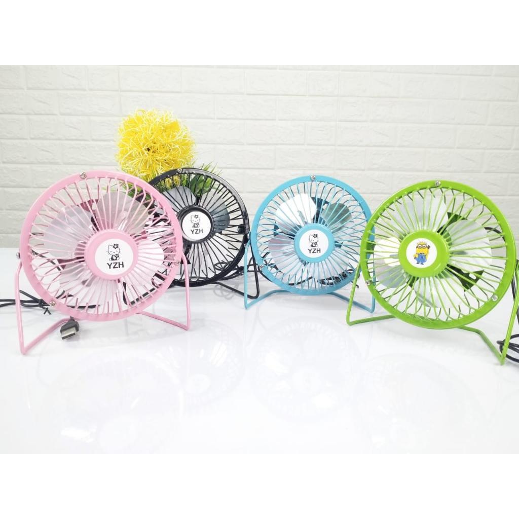Kipas Angin USB Bahan Besi USB Mini Fan Merek Yazuho
