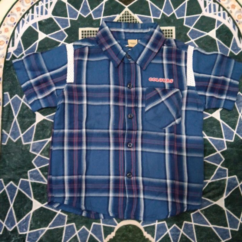 kemeja baby colours by kids icon