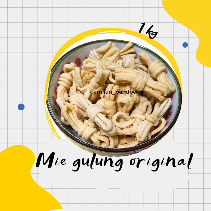 

Mie Gulung Original tanpa bumbu kemasan 1 kg